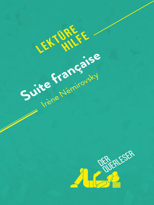 cover image of Suite française von Irène Némirovsky (Lektürehilfe)